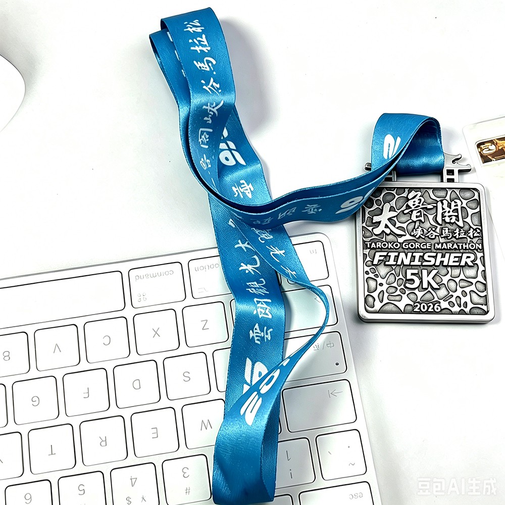 Custom Taroko Gorge Marathon Finisher Medal