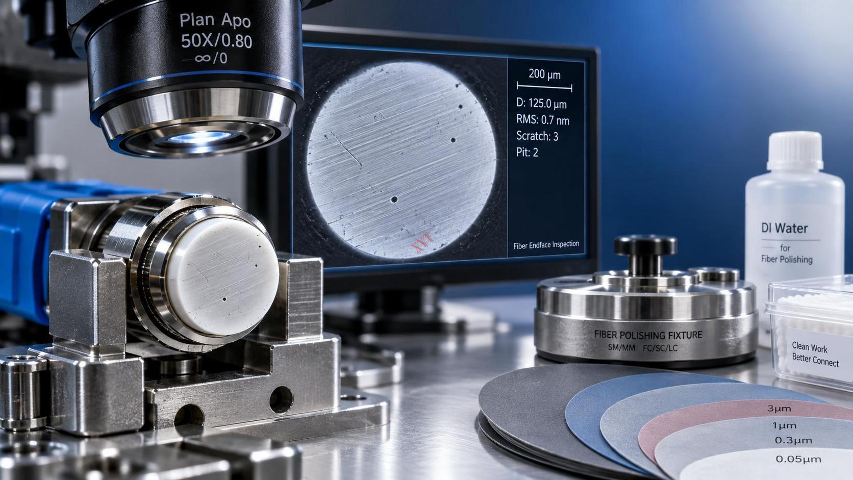 What Are the Most Common Polishing Defects in Fiber Optic Manufacturing?
