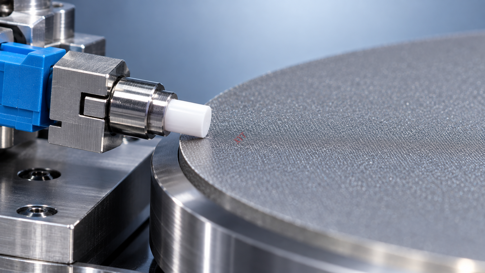 Does film backing material affect connector polishing performance?