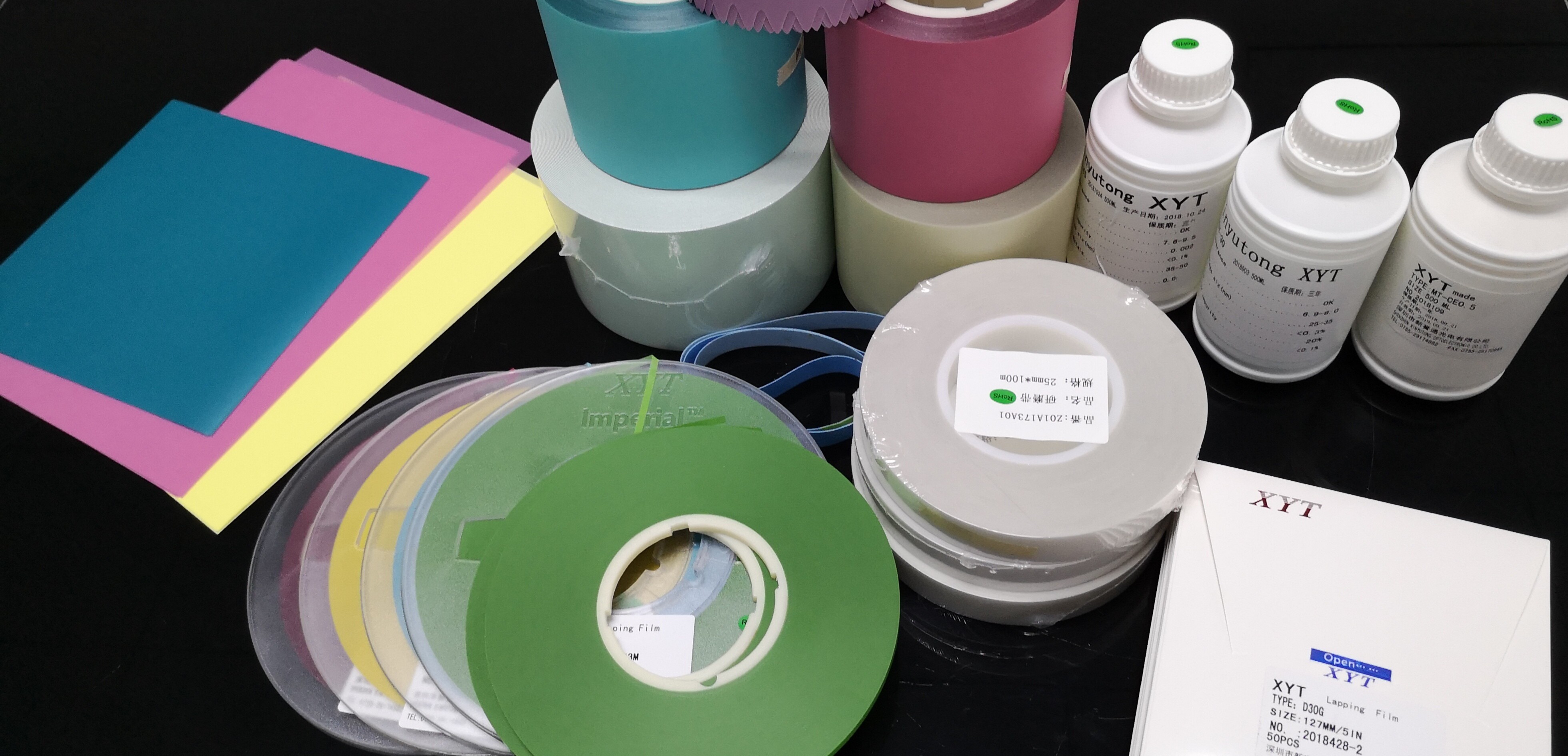 When Selecting Lapping Film, the Following Specifications Should Be Considered
