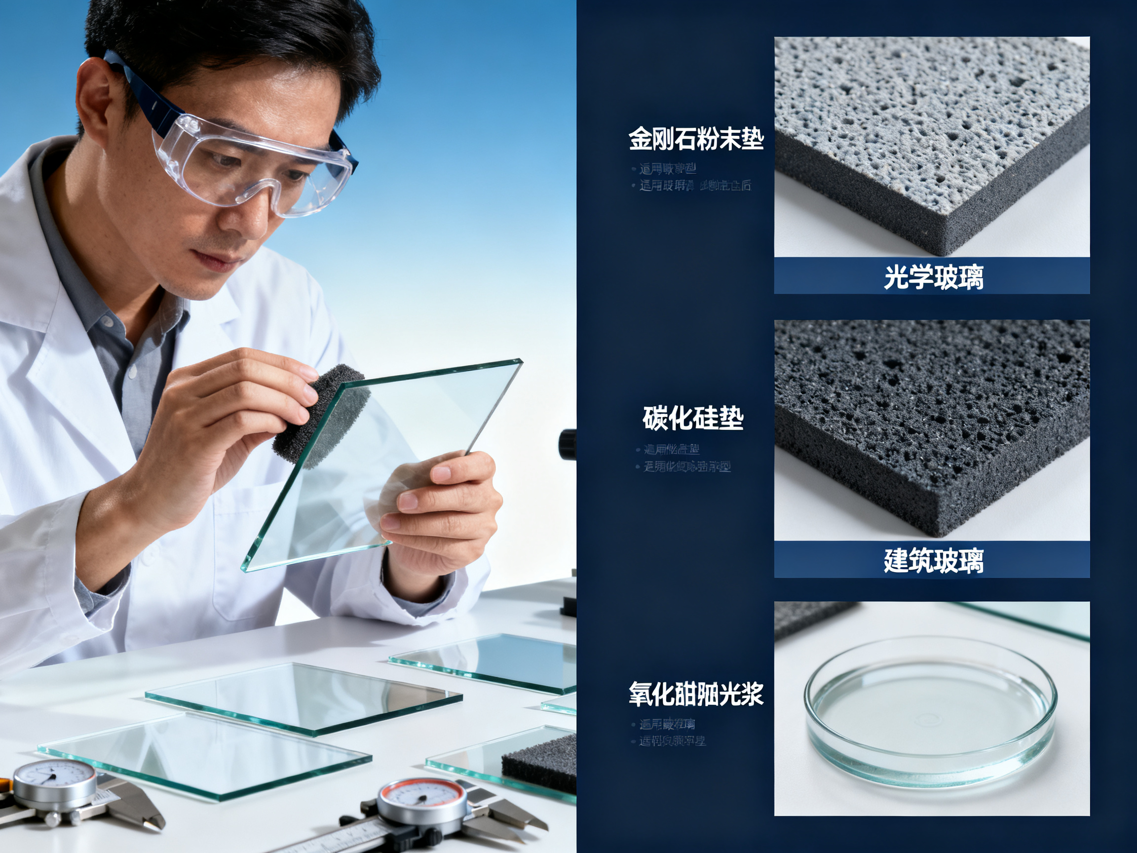 Glass Polishing Pad Selection: Technical Specifications for Different Glass Types