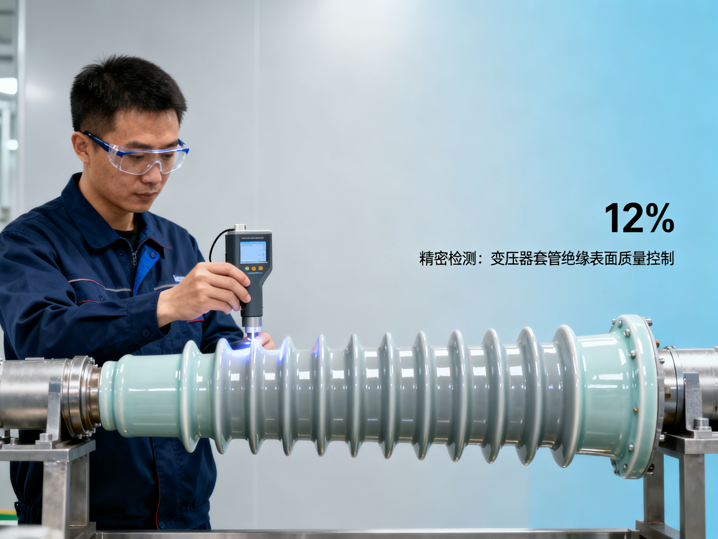 What's the cost of lapping film per square meter for precision polishing of transformer bushings?