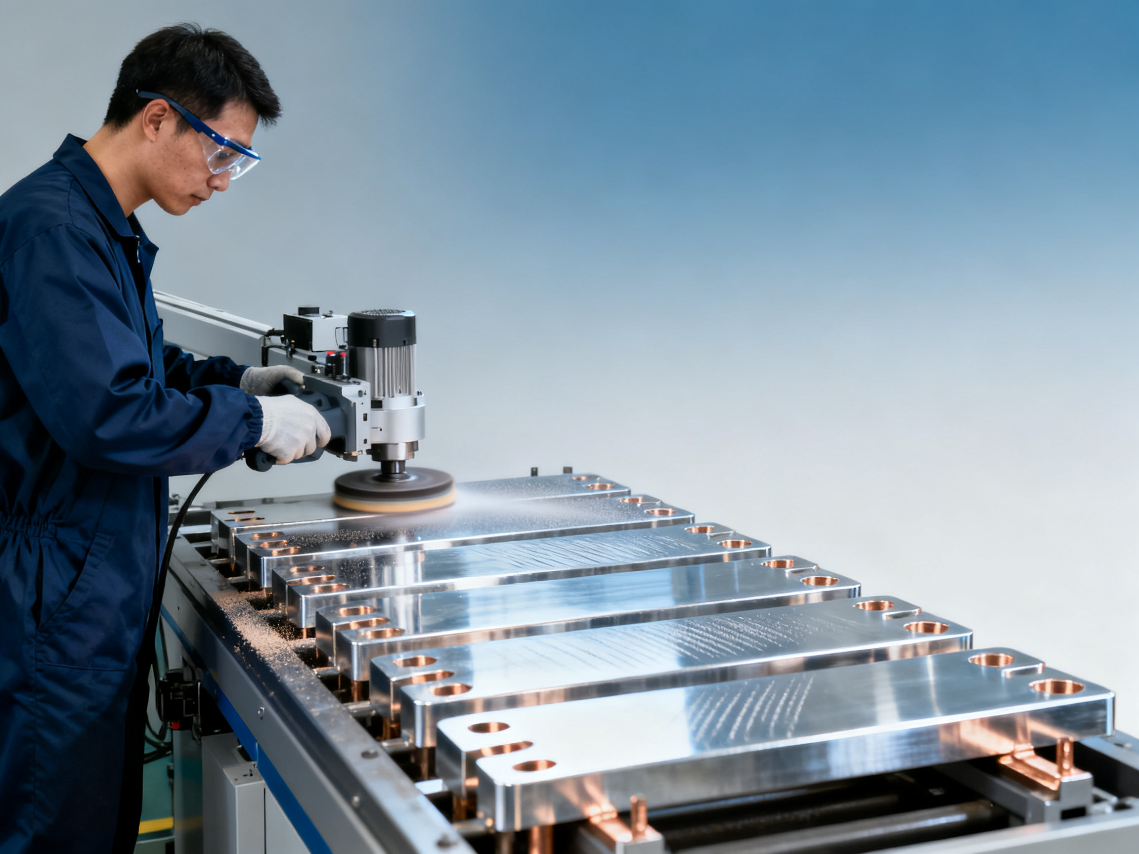Can lapping film be used with automated polishing systems for electrical terminal blocks?