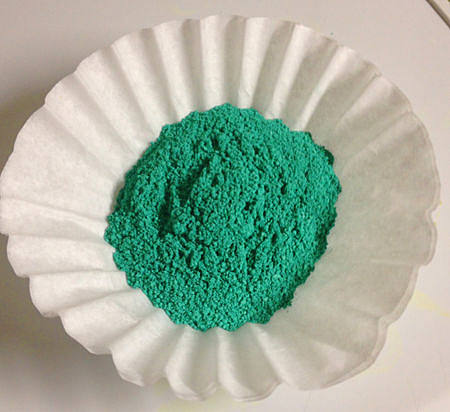 Paper packaging Copper (II) carbonate
