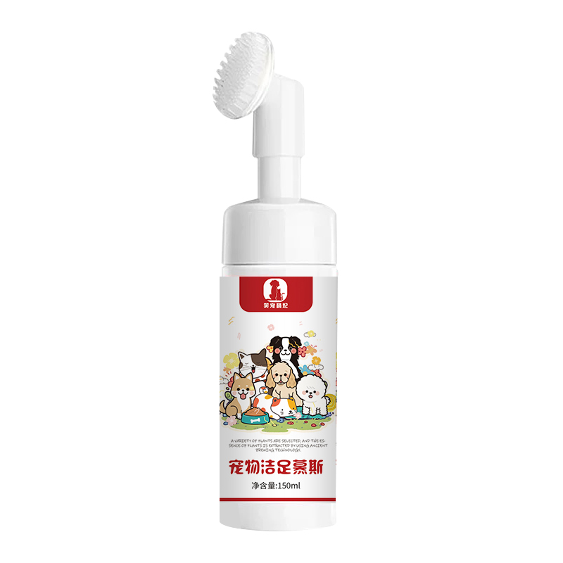 Mousse Nettoyante pour Pattes d'Animaux
