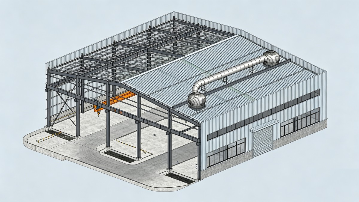 Steel Structure Factory Building