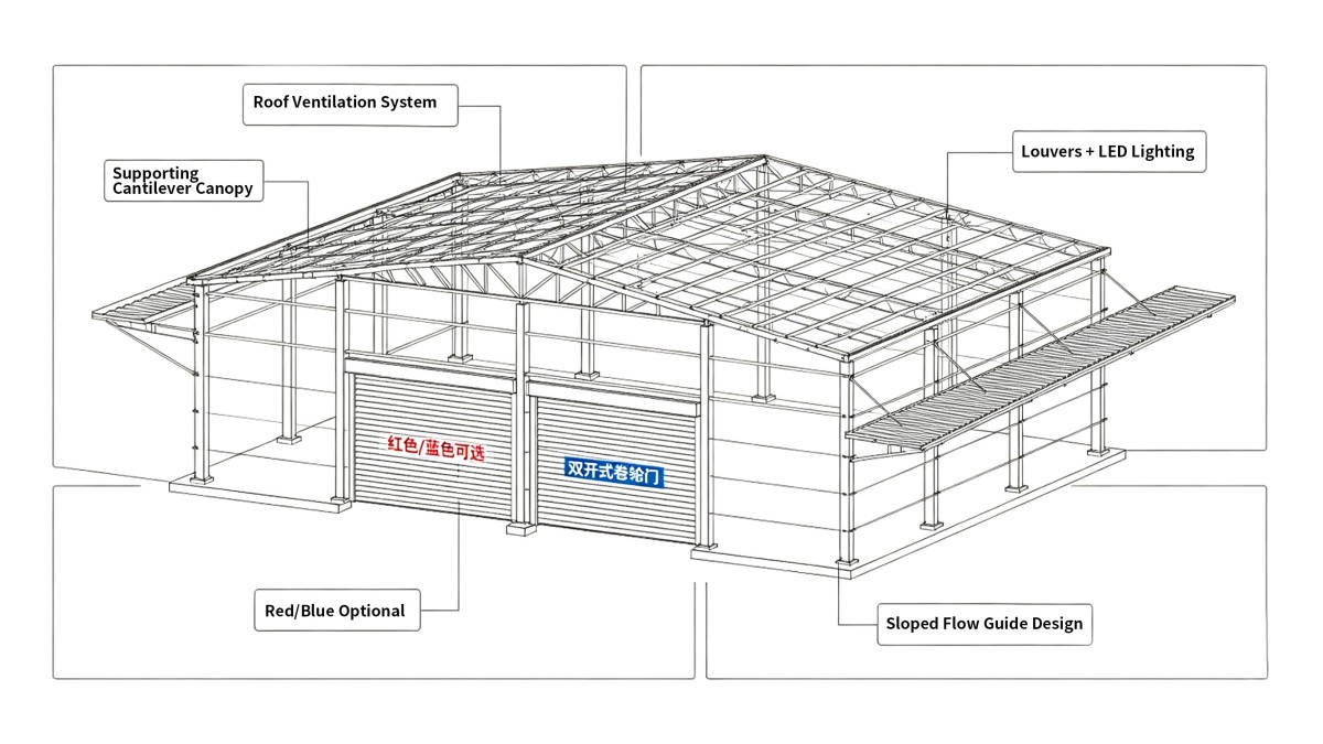 Steel Structure Garage