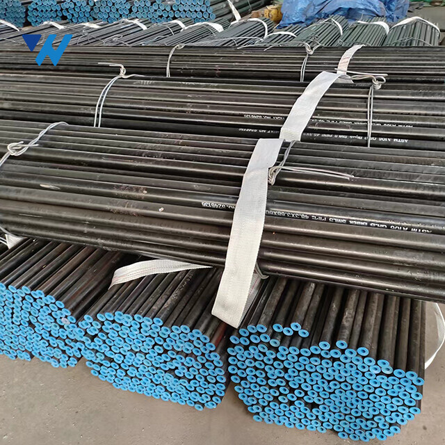 Seamless Pipe Spray Black Paint