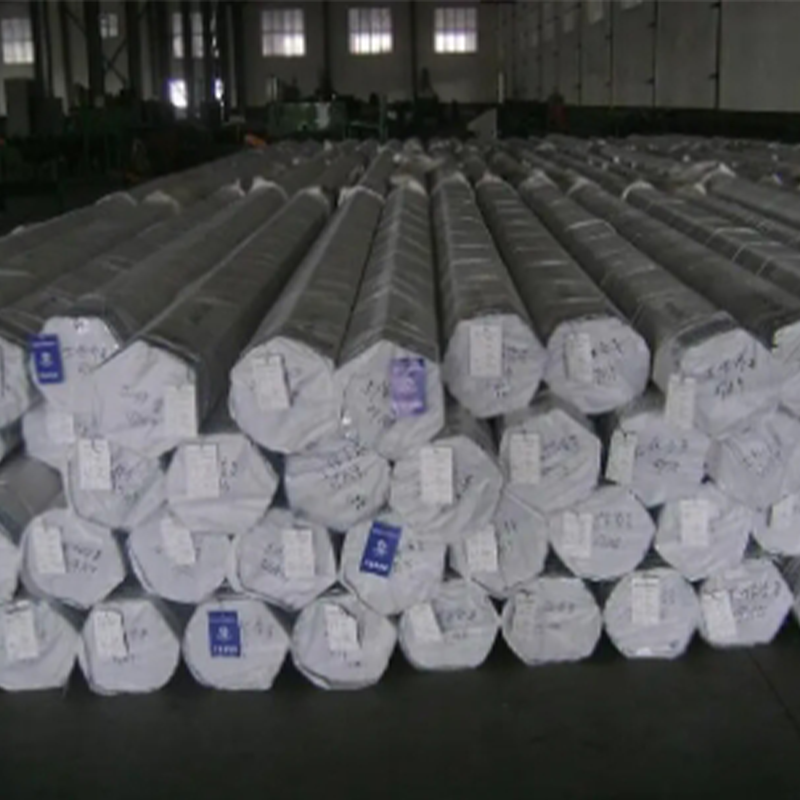 Steel Bar Packing Process