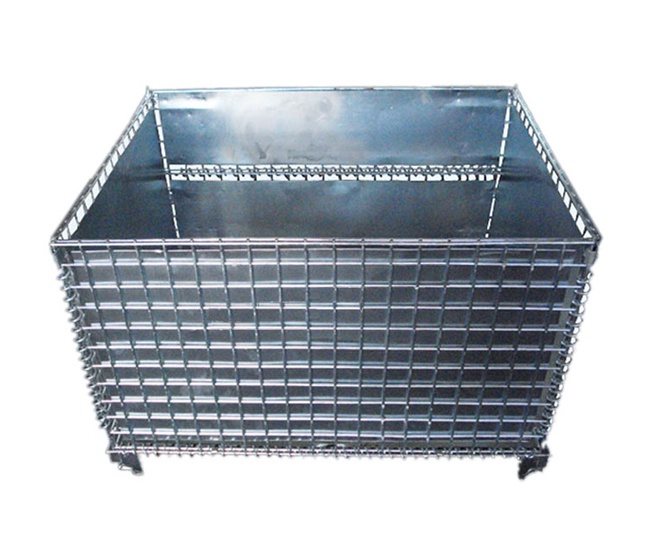 Equipped with galvanized steel storage cages A3