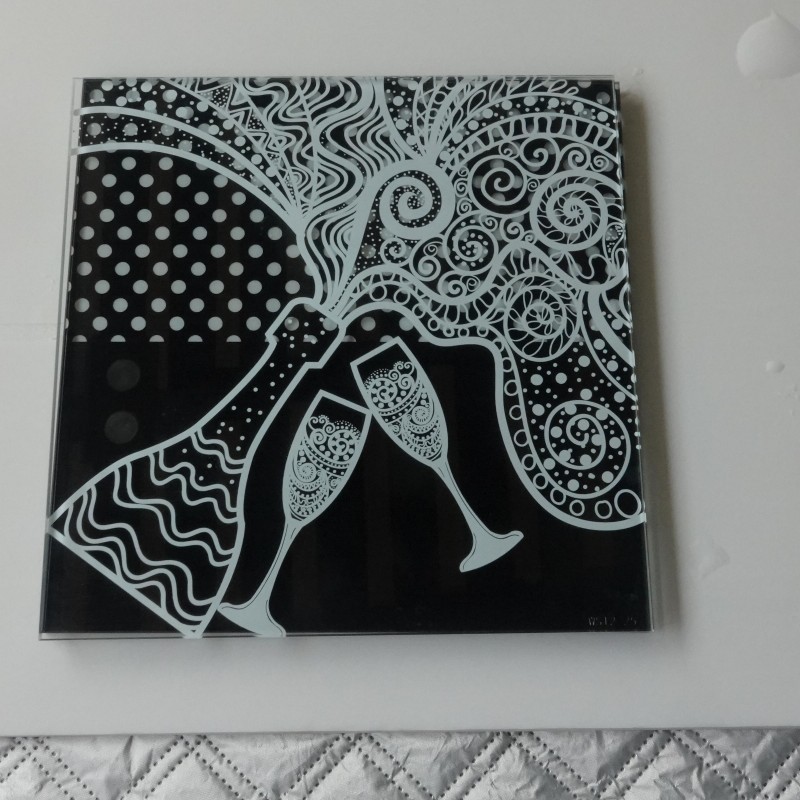 Silk Screen Laminated Glass