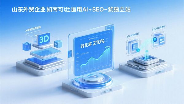 山东外贸独立站如何利用AI+SEO双引擎优化? 山東外貿独立站がAI+SEOデュアルエンジン最適化を活用する方法