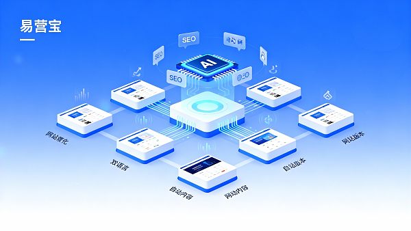 【一键全球】多语言自动化网站建设系统：易营宝，AI驱动，极速构建“多语种SEO高权重”独立站！