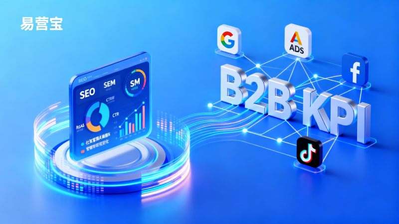 2025年B2B広告KPIガイド：SEO+SEM統合マーケティングとソーシャルメディアマーケティングのROIとコンバージョントラッキング