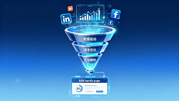 社媒运营如何提升转化?B2B行业落地页+社媒链路协同的3层漏斗优化法 ソーシャルメディア運用でコンバージョンを向上させるには?B2B業界のランディングページ+ソーシャルメディアルート協調の3層漏れ穴最適化法