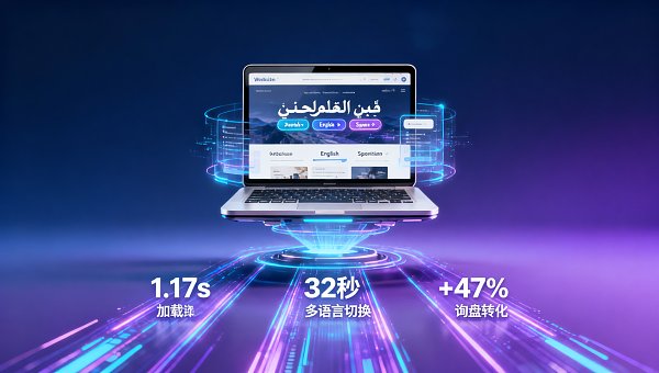 为什么2026年越来越多浙江外贸企业放弃WordPress改用AI建站?实测对比页面加载速度、多语言切换与询盘转化率差异 为什么2026年越来越多浙江外贸企业放弃WordPress改用AI建站?实测对比页面加载速度、多语言切换与询盘转化率差异