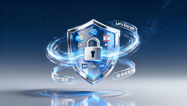 易营宝多语言独立站搭建费用是否含SSL证书与HTTPS强制跳转?Let’s Encrypt自动续签与国密SM2证书支持说明 易营宝多语言独立站搭建费用是否含SSL证书与HTTPS强制跳转?Let’s Encrypt自动续签与国密SM2证书支持说明