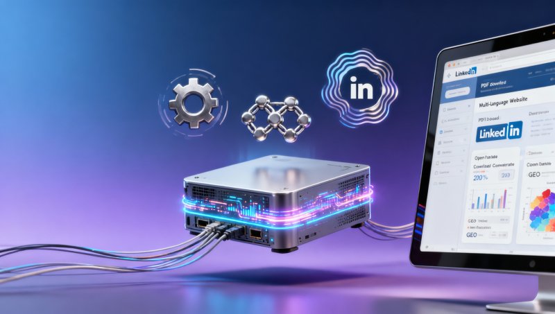 LinkedIn企業マーケティングでPDFドキュメントリンクを公開すると、開封率は画像付き投稿より68%低いが、ダウンロード転換率は3倍高い
