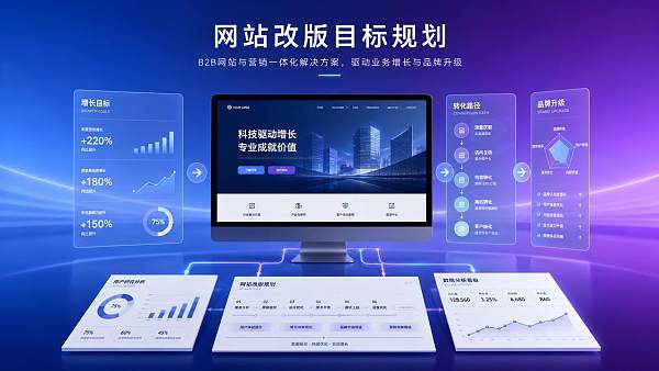 网站设计改版前先明确哪些目标