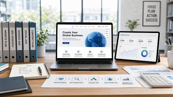 デジタルマーケティングソリューションをどう実装するか？中小企業がWebサイトから広告配信まで進める実施ステップ