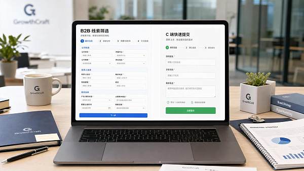 B2B表单和C端表单优化有什么区别?字段设计与转化逻辑解析 B2B表单和C端表单优化有什么区别?字段设计与转化逻辑解析