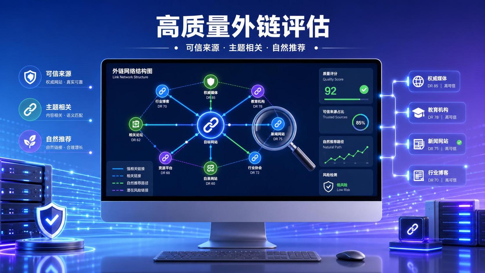海外向け独立サイトの外部リンクの品質はどのように判断すればよいですか
