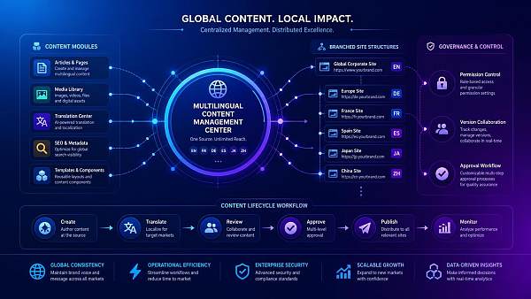 multilingual content management systemの選定では、どのような権限とワークフローを確認すべきか