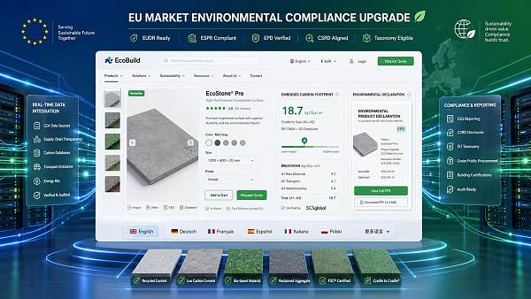 欧盟EPR升级指向网站端环境合规 EU EPR強化が指し示すウェブサイト側の環境コンプライアンス