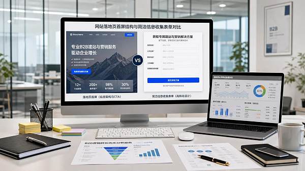 高转化B2B落地页设计先改首屏还是先改表单 高コンバージョンB2Bランディングページの設計:先にファーストビューを改善すべきか、それともフォームを改善すべきか