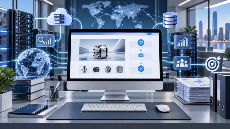 貿易向けWebサイトの全プロセス運用にはどのようなステップが含まれますか