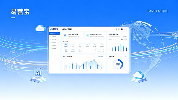 【外贸首选】Eyingbao SaaS CMS platform：易营宝，专为“全球化高转化”设计的“AI智能内容中台”！