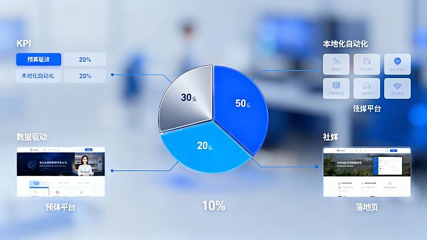 해외 소셜 미디어 플랫폼 운영 KPI 설정 및 예산 배분 템플릿