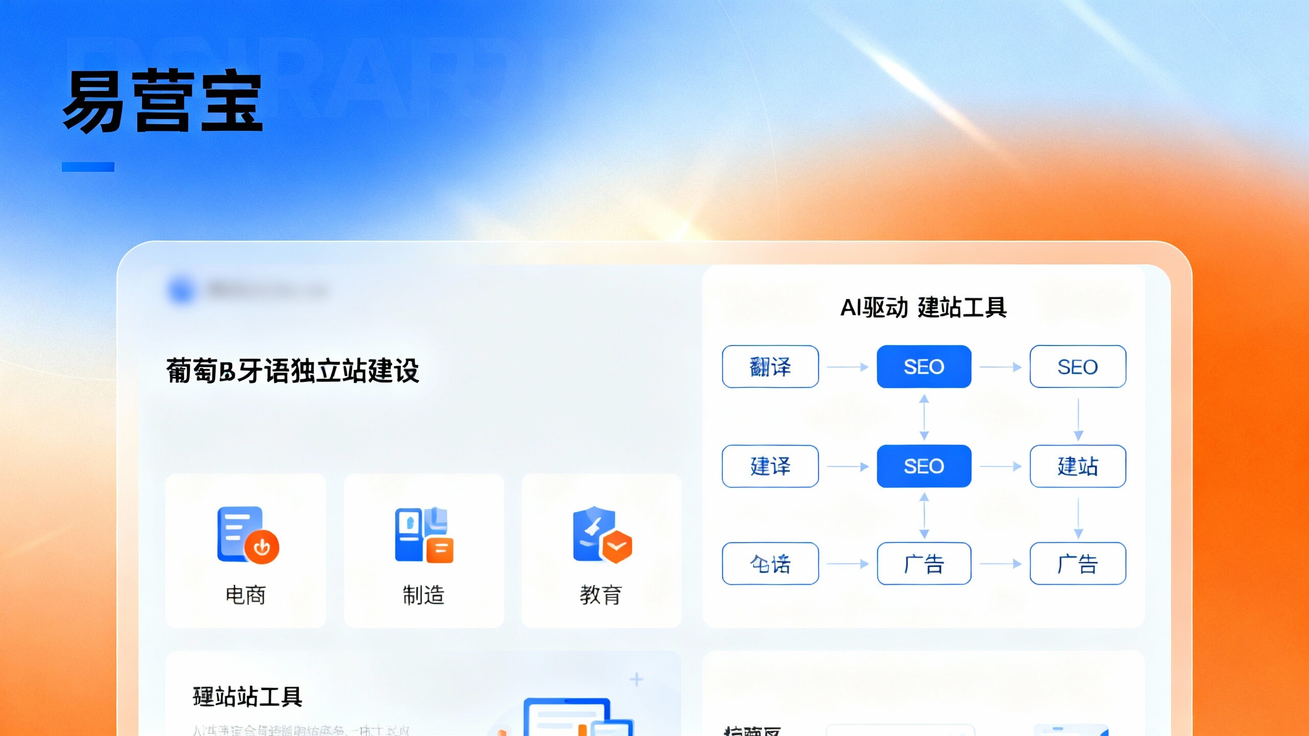 포르투갈어 독립 사이트 구축 솔루션 어떻게 선택하나요? 3가지 업종 포르투갈어 독립 사이트 구축 솔루션 어떻게 선택하나요? 3가지 업종