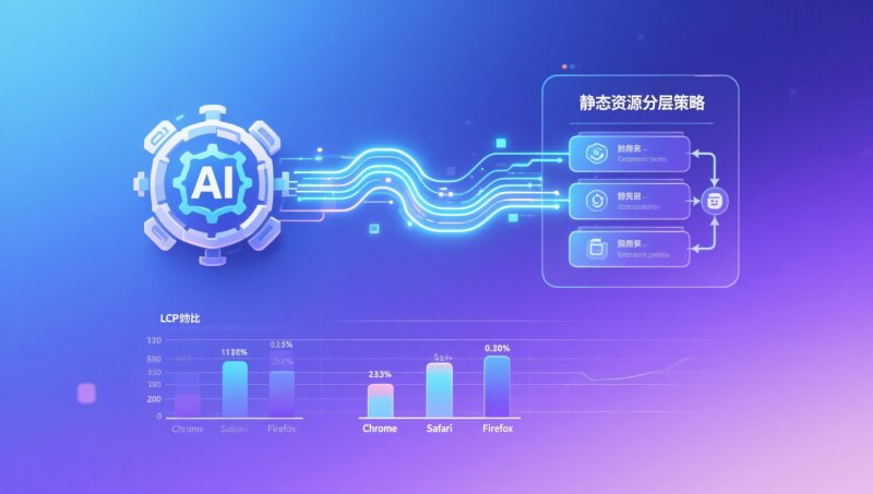 AI 웹사이트 가속 기술로 사용자 경험 향상 및 고효율 최적화 가능, 단 정적 리소스 지능적 계층화 전략과 병행해야 함. 그렇지 않으면 첫 화면 LCP 개선 효과가 Chrome 사용자에만 국한됨