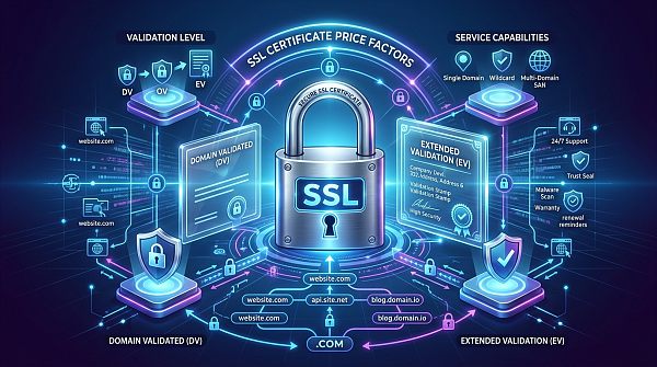 SSL证书价格受哪些因素影响? SSL证书价格受哪些因素影响?