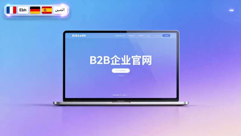 문의 전환율 향상의 핵심: 홈페이지 첫 화면에 클릭 가능한 다국어 전환기가 포함되어 있습니까?