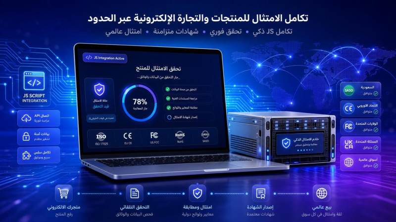 SASO 신규 규정 시행：GCC 독립 사이트 제품 페이지는 아랍어 실시간 컴플라이언스 라벨 연동 필요