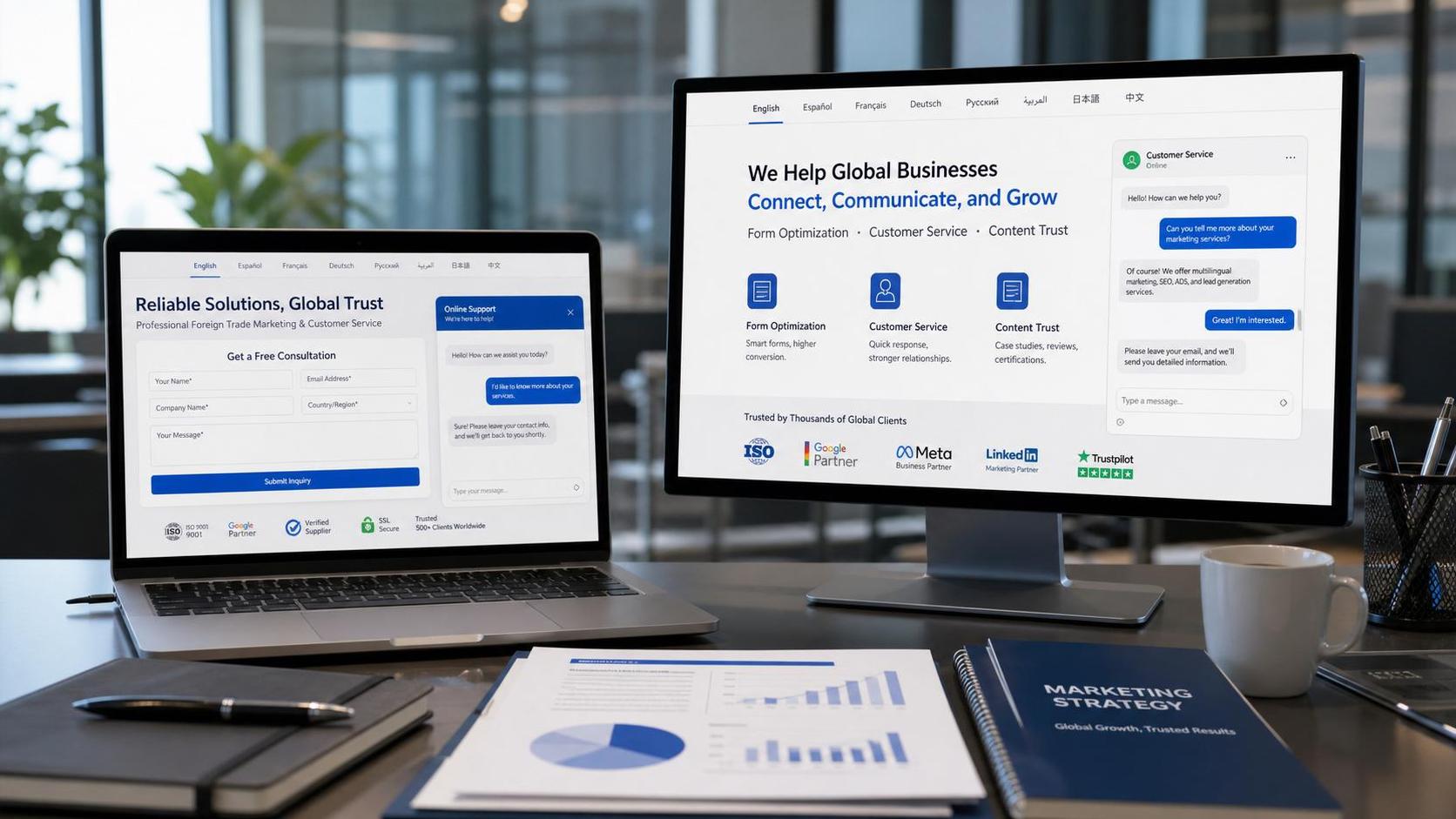 문의 전환 최적화 방안은 어디서부터 시작할까요? 양식, 고객 응대, 콘텐츠 신뢰 요소를 하나씩 분석합니다
