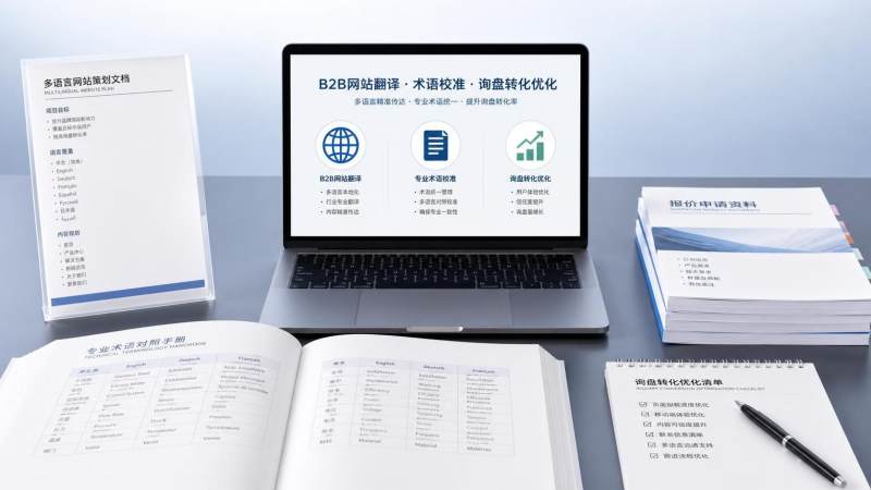 B2B网站翻译怎样兼顾专业性和询盘转化