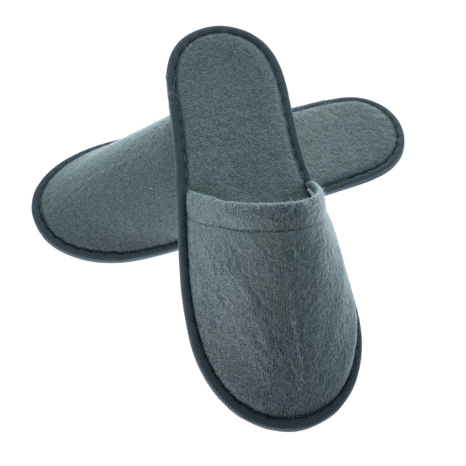 Napped Fabric Slippers