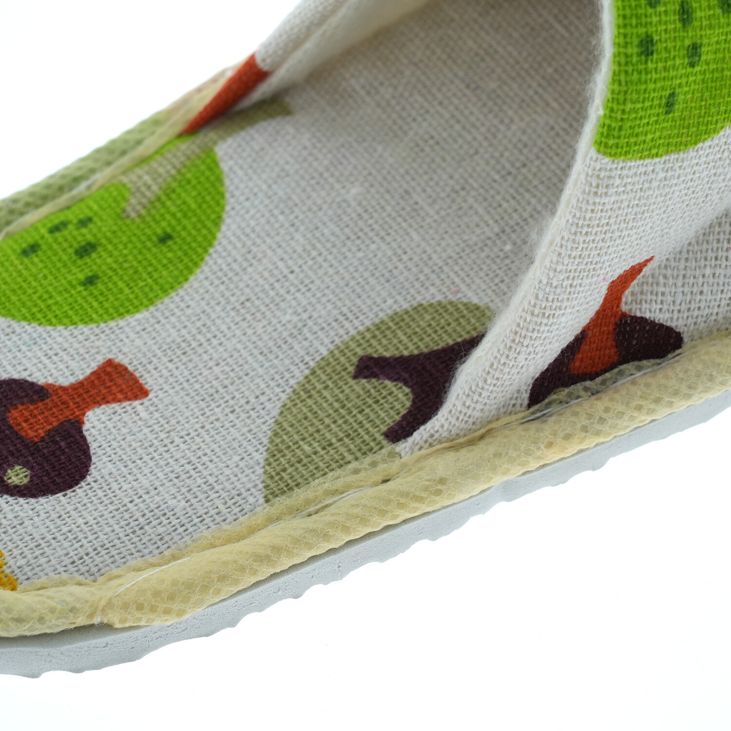 Children's Printed Pattern Fabric Slippers