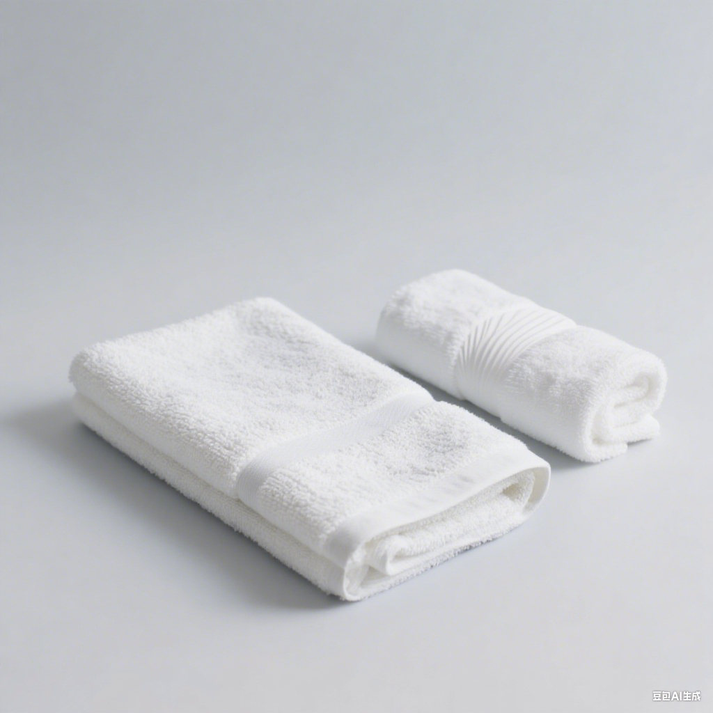 Cotton Platinum Stripe Towel