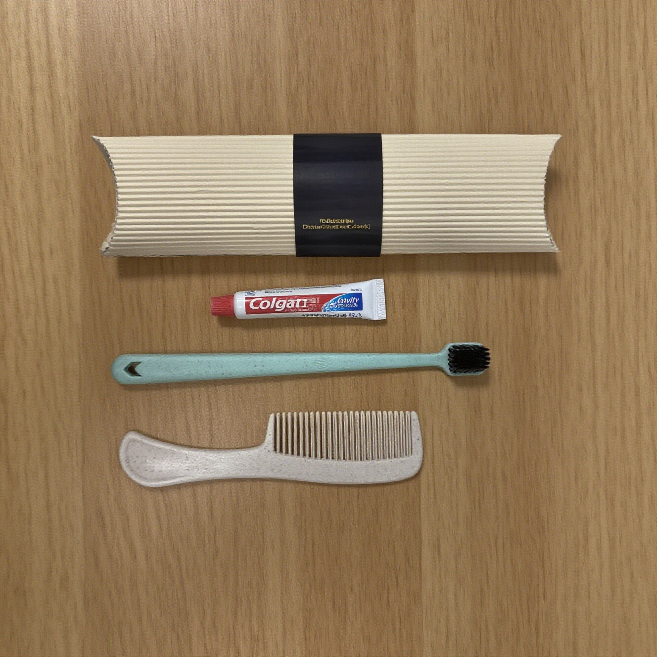 Minimalist Elegance Toothbrush & Comb Kit