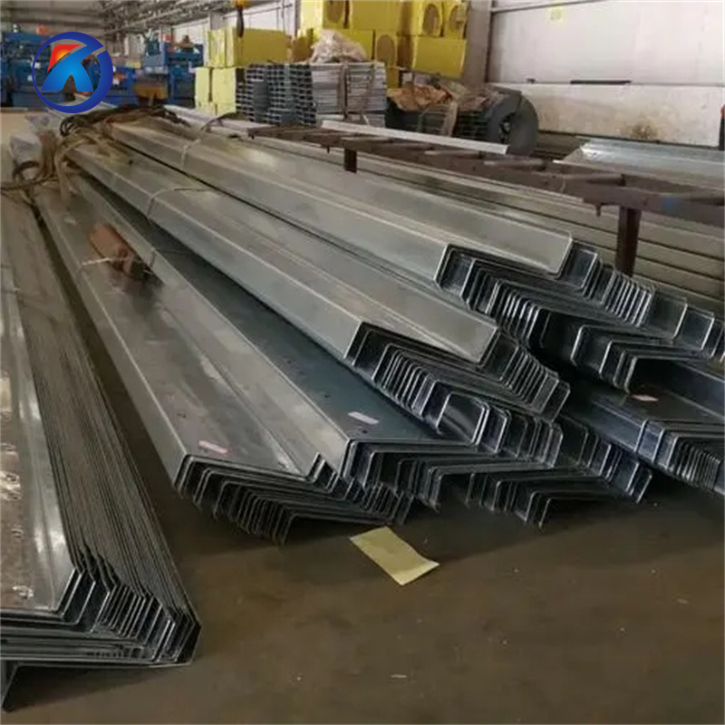 ASTM A36  EN S275JR S355JR Z-Type Steel Sheet Pile