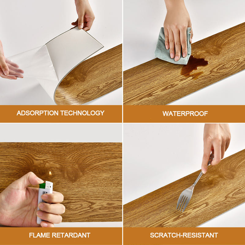 LVT Flooring Untraceable-Luxury Vinyl Peel and Stick