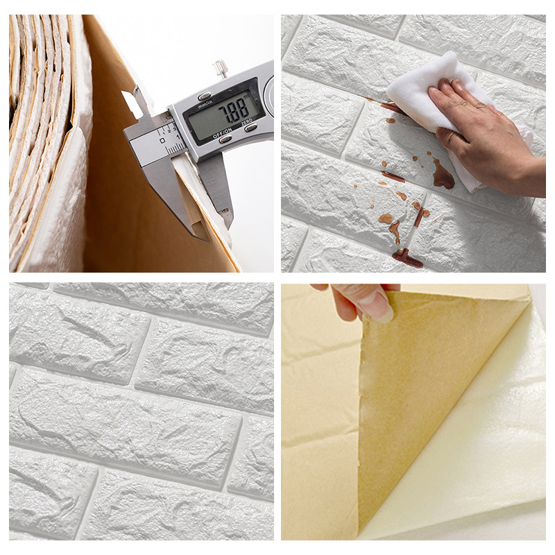 Brick Wall Sticker-3D PE Foam Wall Sticker