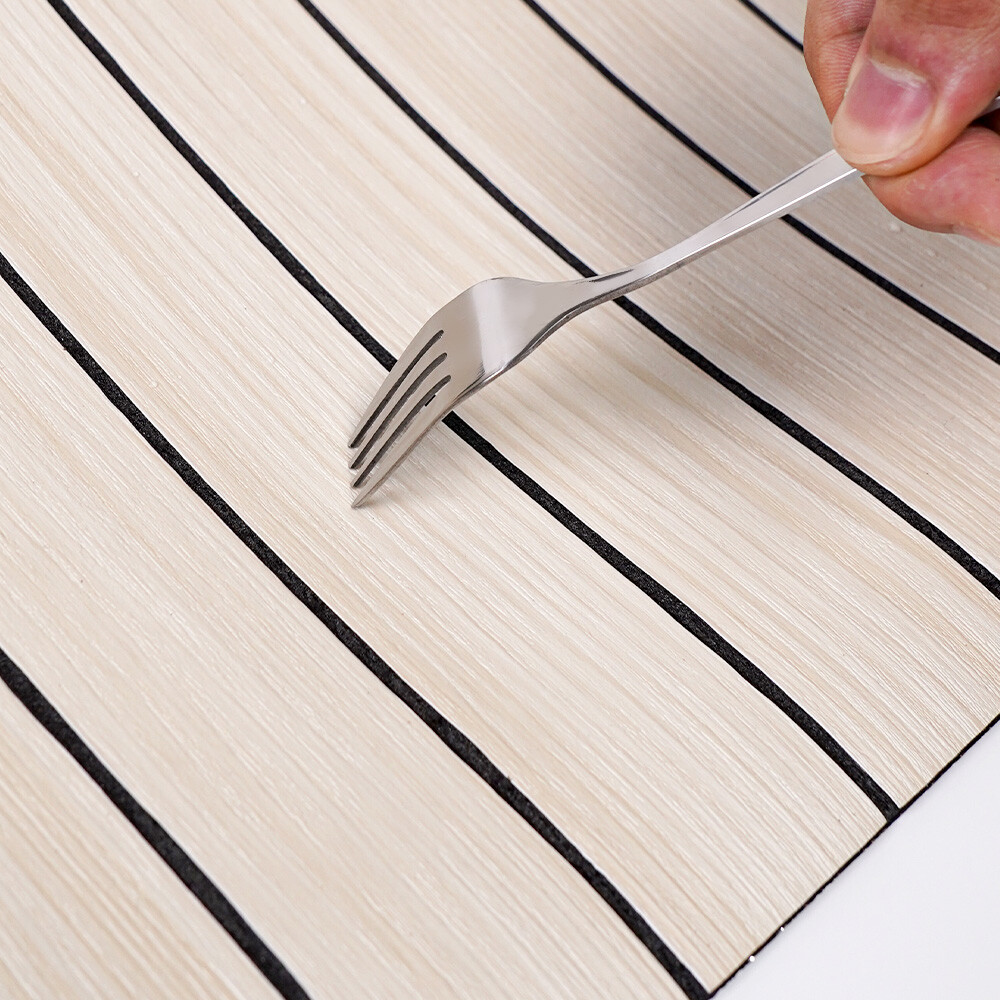 Fluted Wallpaper Sticker PVC 3D Grille Self Adhesive