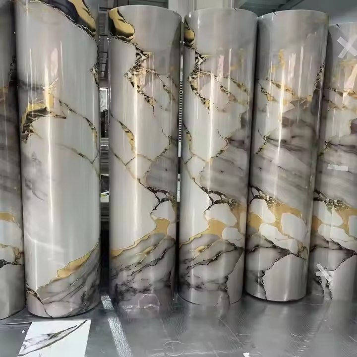 Modern Marble Pattern Stickers for Kitchen & Bathroom Walls