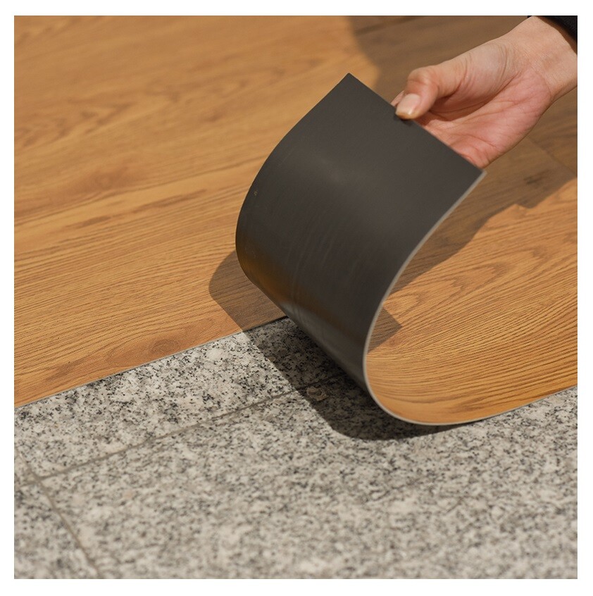 LVT Self Adhesive Floor Sticker Easy Install Waterproof Flooring