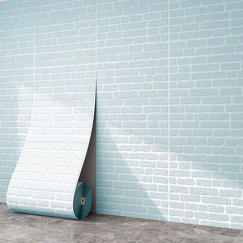 Modern 3D Foam Brick Wall Stickers for TV Wall Decoration